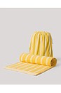 view 7 of 7 Beach Towel & Bag in Lemon