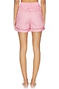 view 4 of 6 Pajama Short in Rocky Road Stripes