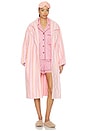view 5 of 6 Pajama Short in Rocky Road Stripes