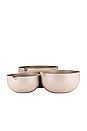 view 1 of 6 Essential Mixing Bowls Set Of 3 in Light Grey
