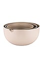 view 6 of 6 Essential Mixing Bowls Set Of 3 in Light Grey