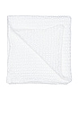 view 3 of 3 Simple Waffle Hand Towel in White