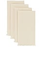 view 1 of 3 Essential Dinner Napkins Set Of 4 in Ivory