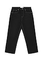 view 1 of 4 13oz Carpenter Straight Leg Jeans in Jet Black Wash