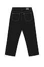 view 2 of 4 13oz Carpenter Straight Leg Jeans in Jet Black Wash