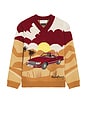 view 1 of 3 On The Road Knit Sweater in Multi
