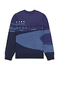 view 2 of 5 Race Day Knit Sweater in Navy