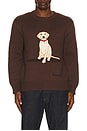 view 1 of 5 The Labrador Sweater in Tobacco