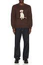view 3 of 5 The Labrador Sweater in Tobacco