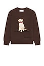 view 4 of 5 The Labrador Sweater in Tobacco