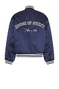 view 1 of 4 Club Bomber Jacket in True Navy