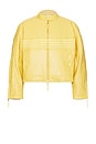 view 1 of 4 BLOUSON RACING RACER in Butter Yellow