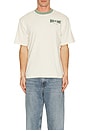 view 3 of 3 Oversized Logo Tee in Off White
