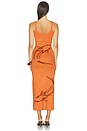 view 3 of 3 VESTIDO THE GOLDFISH HOCKNEY in Marigold