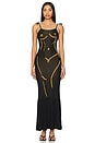 view 1 of 4 The Statue Dress in Onyx