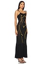 view 2 of 4 The Statue Dress in Onyx