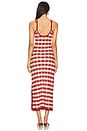 view 3 of 3 Picnic Hockney Dress in Red Check