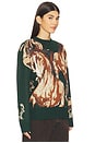 view 2 of 4 WILD HORSES セーター in Emerald Green