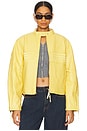 view 1 of 5 The Racer Jacket in Butter