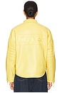 view 3 of 5 The Racer Jacket in Butter