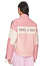 view 5 of 6 The Racer Jacket in Blush