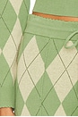 view 6 of 6 Argyle Lounge Pant in Matcha