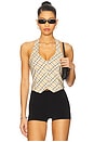view 1 of 4 Sloane Check Waistcoat in Multi