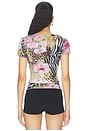 view 3 of 5 Tropical Mesh Top in Multi