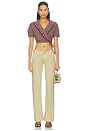 view 6 of 6 Gingham Ruffle Top in Multi Check
