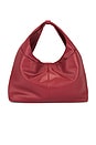 view 2 of 4 BOLSO DE HOMBRO DRAPEADO GRANDE in Cherry Red