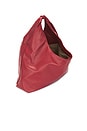 view 4 of 4 BOLSO DE HOMBRO DRAPEADO GRANDE in Cherry Red