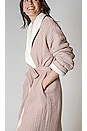 view 5 of 5 Alaia Sherpa Robe in Dusy Rose