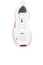 view 4 of 6 ZAPATILLA DEPORTIVA BONDI 9 in White & Pink Opal