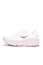 view 5 of 6 ZAPATILLA DEPORTIVA BONDI 9 in White & Pink Opal