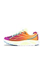 view 5 of 6 Huaka Pro Sneaker in Fuchsia & Neon Yuzu