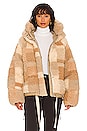 view 1 of 5 Sherpa Down Puffer Jacket in Natural Mix