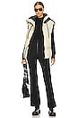 view 5 of 5 HOODED DOWN ベスト in Canvas