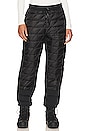view 2 of 5 Hybrid Down Sweatpant in Black