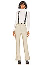 view 1 of 4 Highwaisted Stretch Pant in Vanilla