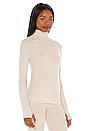 view 2 of 4 Airwarm High Neck Top in Canvas