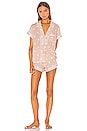 view 1 of 3 Polka Dot Short PJ Set in Rose & White Polka Dot
