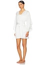 view 4 of 5 Luna Robe in White