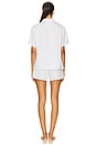 view 3 of 4 Adeline Short Pj Set in Eggshell Blue