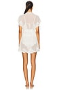 view 4 of 4 Valentina Mini Robe in White
