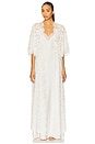 view 1 of 4 Saskia Robe in White