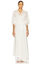 view 2 of 4 Saskia Robe in White