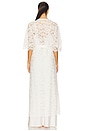 view 4 of 4 Saskia Robe in White