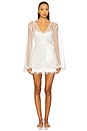 view 1 of 4 Athena Robe in White