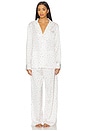 view 1 of 5 Rosie Lounge Set in White with Rose