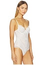 view 3 of 5 Emilia Bodysuit in White